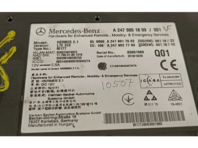Блок управления A2479001809   Mercedes-Benz GLE W167