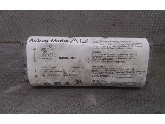 Подушка безопасности пассажира 1K0880204G, 603430403 Skoda Octavia Mk2 (1Z)