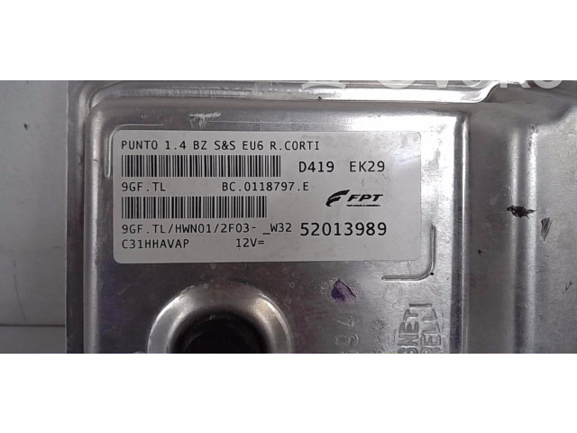 Řídící jednotka 51847326, 42880   Fiat Punto Evo 2009