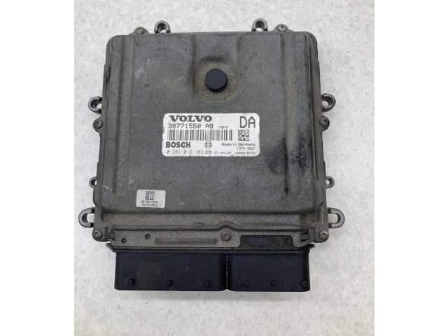 Блок управления двигателя 30771550AB, 1039S18372 Volvo V70