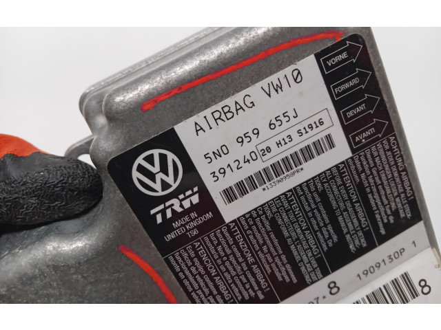 Блок подушек безопасности 5N0959655J, 5N0959655J   Volkswagen PASSAT B6