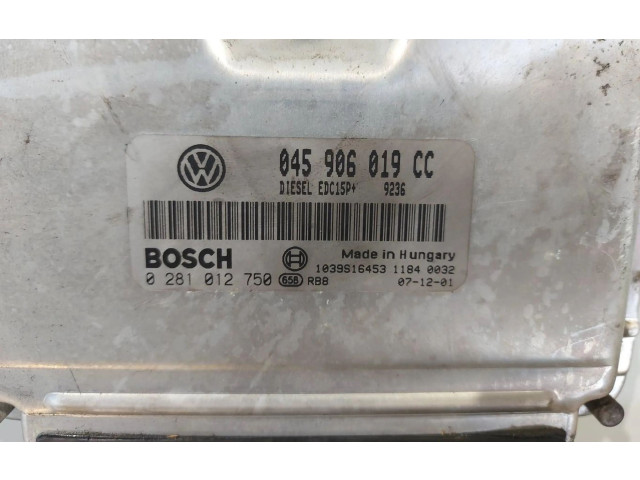 Блок управления двигателем Блок управления 045906019CC   Skoda Roomster (5J)