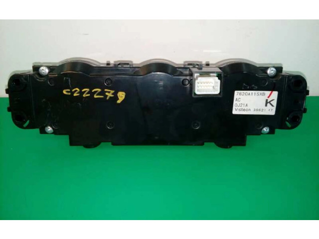 Блок управления климат-контролем 7820A115XB Mitsubishi ASX