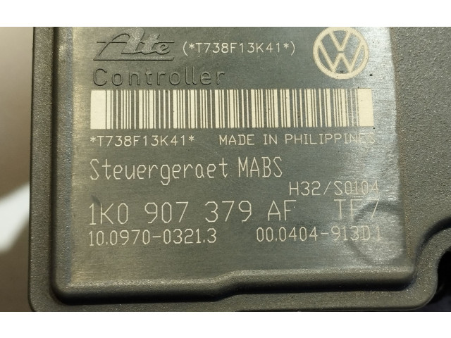 Блок АБС 1K0907379AF, 1K0614117AC Skoda Octavia Mk2 (1Z) 2004 - 2013 года