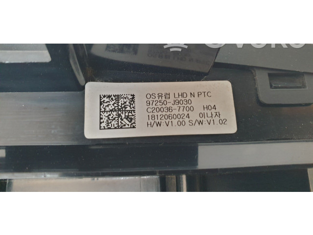 Модуль блока управления кондиционером 97250J9030   Hyundai Kona I