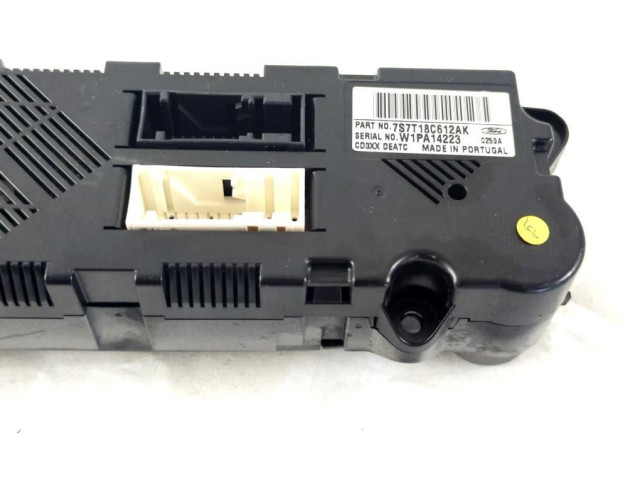 Блок управления климат-контролем 7S7T-18C612-AK Ford S-MAX