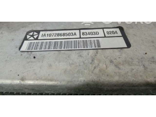 Интеркулер IA1072868503A Chrysler Grand Voyager IV 2.5