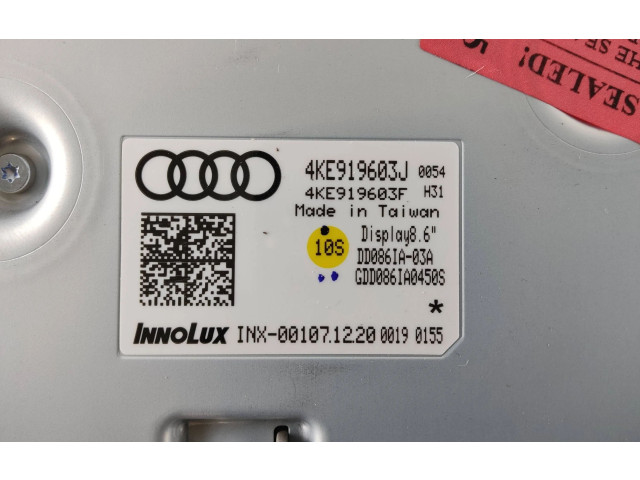 Дисплей    4KE919603J, 4KE919603F   Audi e-tron
