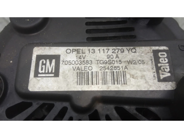 Генератор 13117279, TG9S015   Opel Tigra B 1.2     