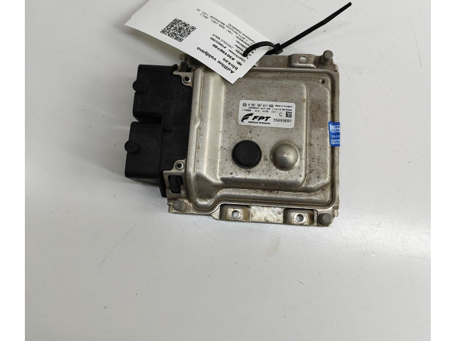 Блок управления двигателя 55253697, 0261S07817 Fiat 500L