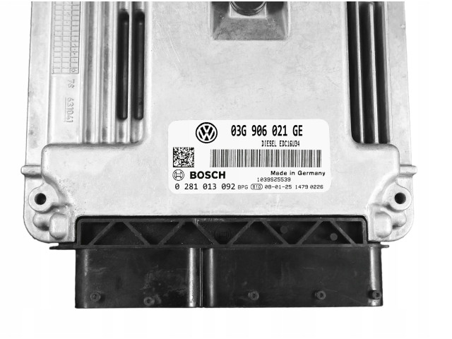 Блок управления двигателя 03G906021GE, 0281013092 Volkswagen Golf Plus