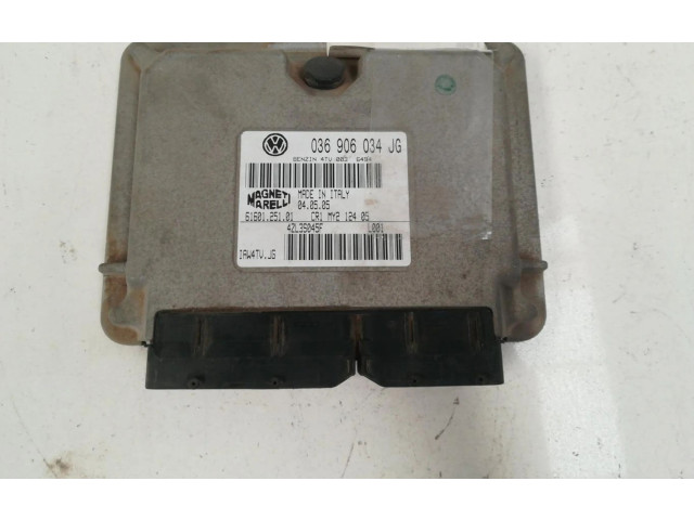 Блок управления двигателем Блок управления 036906034JG   Volkswagen Lupo