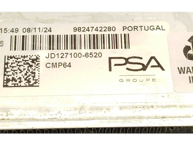 Интеркулер 9824742280, JD1271006520 Peugeot 208