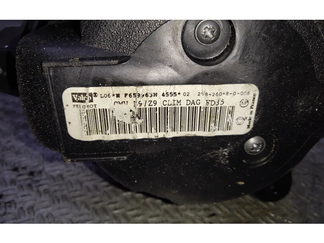 Вентилятор печки NF659963H Peugeot 607