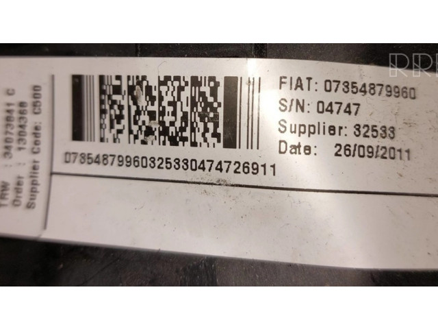 Подушка безопасности водителя 07354879960, 32533   Fiat Ducato