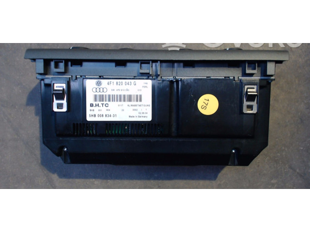 Блок управления климат-контролем 4F1820043G Audi A6 S6 C6 4F
