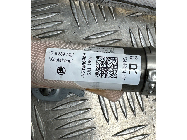 Боковая подушка безопасности 5L6880742 Skoda Yeti (5L)