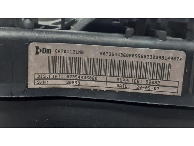 Подушка безопасности водителя 07354436060 Fiat Linea