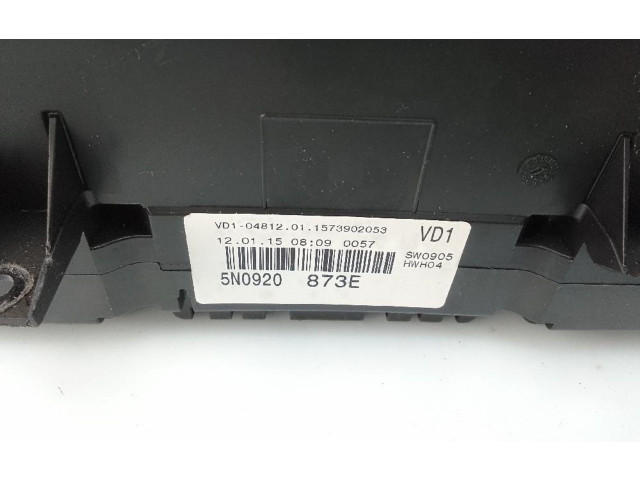 Přístrojová deska  Volkswagen Tiguan 2008 5n0920873e  