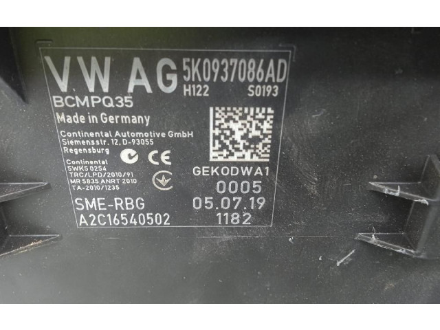 Блок комфорта 5K0937084AD Volkswagen Caddy