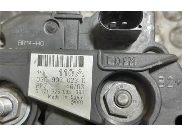 Генератор 03C903023D Audi A3 S3 8P