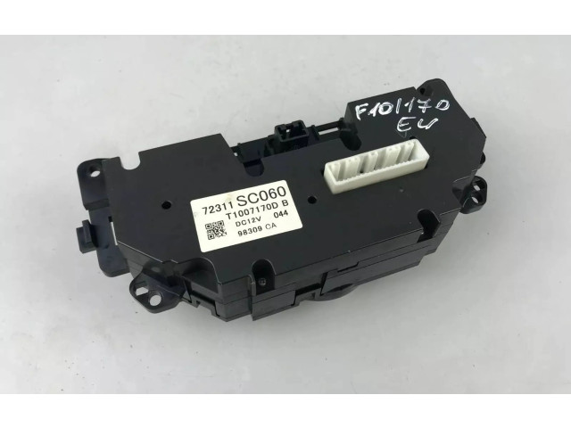 Блок управления климат-контролем 72311SC060   Subaru Forester SH