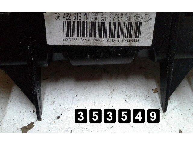 Блок управления климат-контролем 96482616yw   Peugeot 406