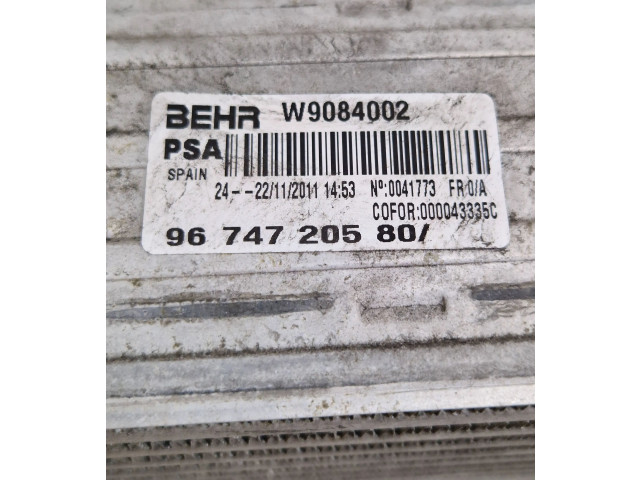 Интеркулер 1440H9, 1440H9 Citroen DS4