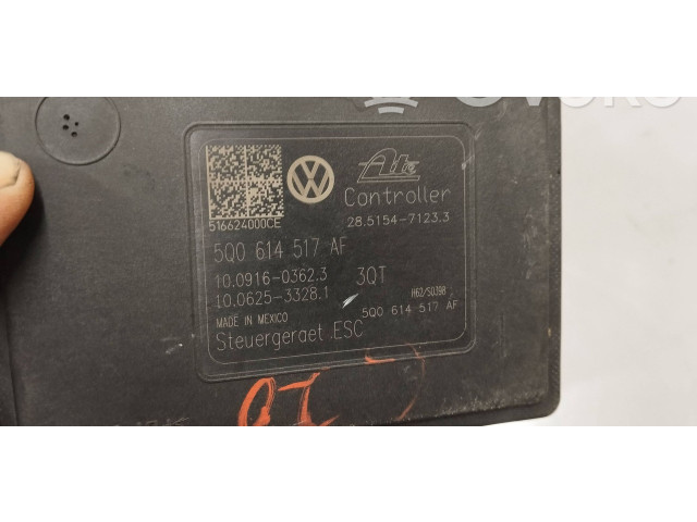 Блок АБС 5q0614517af   Skoda  Octavia Mk3 (5E)  2013 - 2019 года