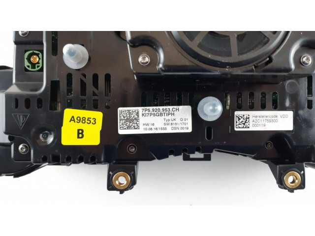 Přístrojová deska Porsche Cayenne (92A) 2017 7P5920953CH, 7P5920953