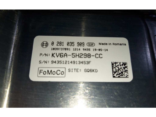 Блок управления KV6A5H298CC, 0281035909 Ford Transit - Tourneo Connect