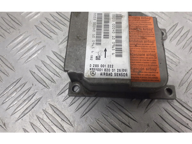 Блок подушек безопасности 0285001222   Mercedes-Benz A W168