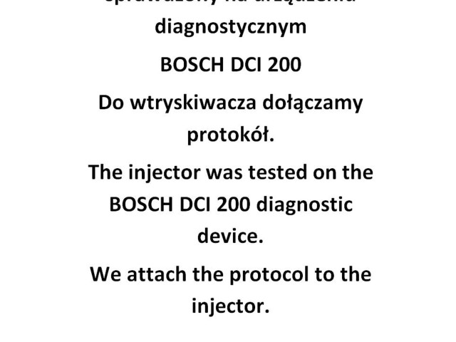 Vstřikovač 0445117080 Volkswagen Touareg III