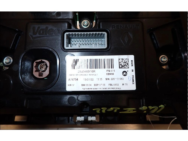 Дисплей 280346137R Renault Clio V