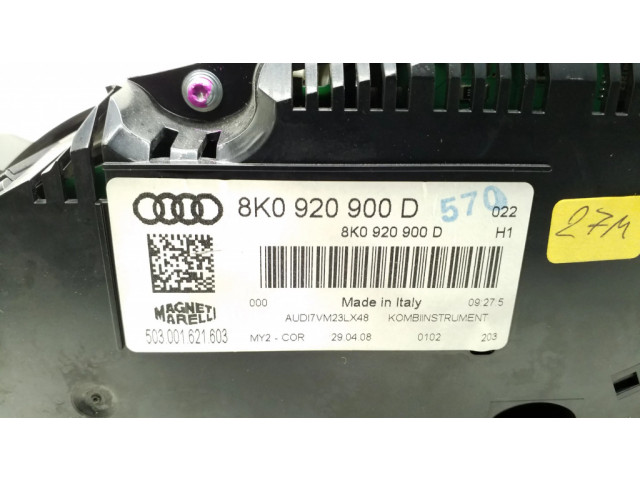 Přístrojová deska Audi A4 S4 B8 8K 2009 8K0920900D