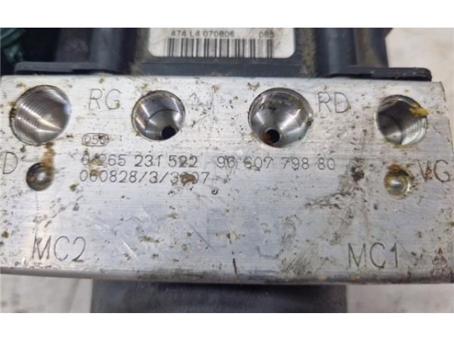 Блок управления АБС 9660779880 Citroen Xsara Picasso
