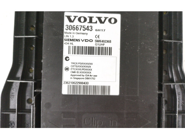 Блок управления 30667543, 5WK49236B Volvo S80