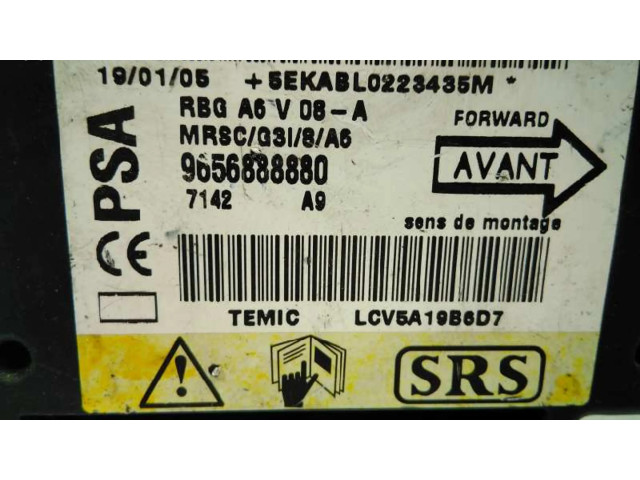 Блок подушек безопасности 9656888880, 48588   Citroen C2