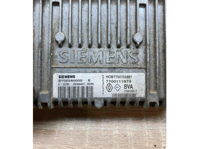 Řídící jednotka HOM7700102887, S105280005E Renault Clio II 1998