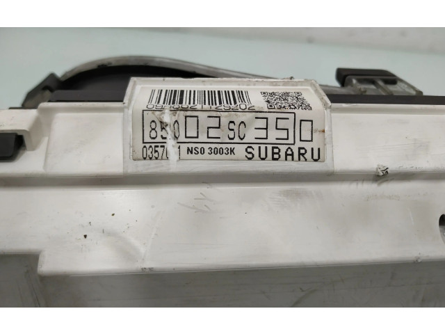 Панель приборов 85002SC350   Subaru Forester SH       