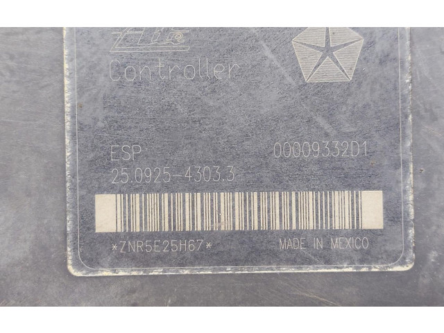 Блок АБС 00009332D1 Jeep Grand Cherokee (WK) 2005 - 2010 года