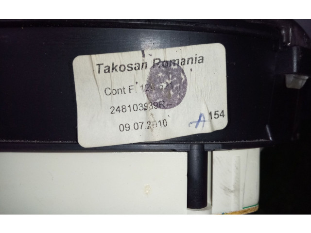 Панель приборов Dacia Sandero