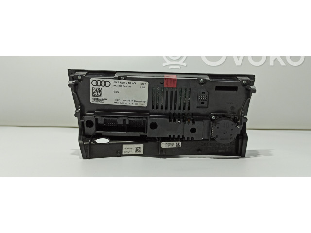 Блок управления климат-контролем 8K1820043AS, 8K1820043ASXZF Audi A4 Allroad