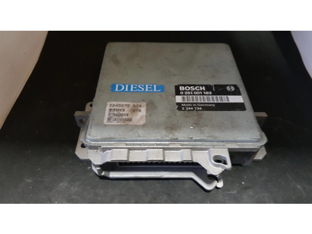 Řídící jednotka 0281001183 BMW 5 E34 1989