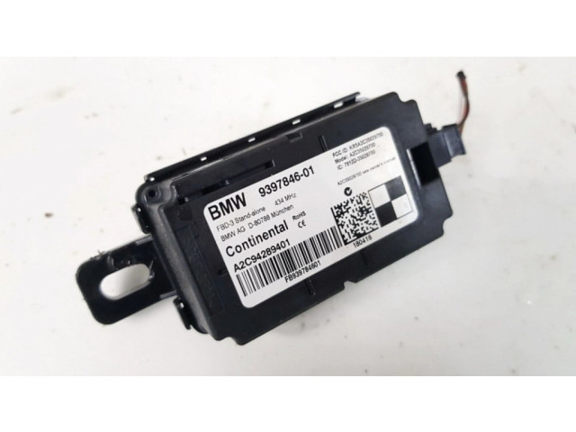 Antenos valdymo blokas