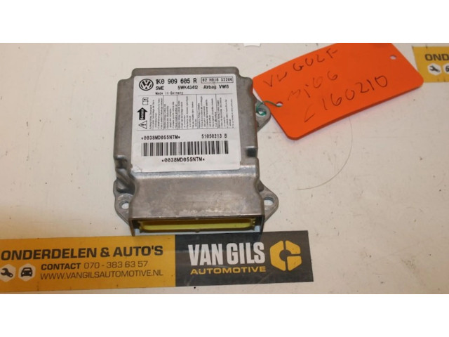 Блок подушек безопасности 1K0909605R, 1K0909605R Volkswagen Golf Plus