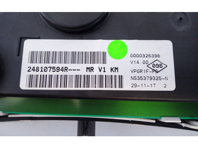 Панель приборов 248107594R Dacia Dokker