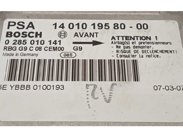 Блок подушек безопасности 1401019580, 6546J1   Fiat Scudo