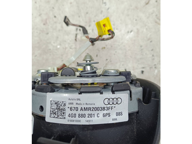 Подушка безопасности водителя 4G0880201C, 618081000C   Audi A7 S7 4G