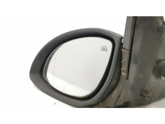 Зеркало (механическое) левое Opel Vectra B 1996-2002 года